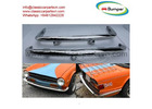 Triumph TR6 (1969-1974) bumpers by stainless steel new