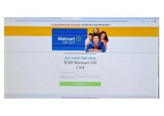 Receive a $500 Walmart Gift Card