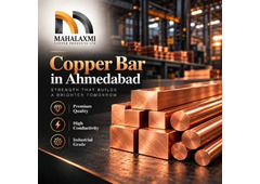 Copper Bar Supplier in Ahmedabad | Mahalaxmi Copper